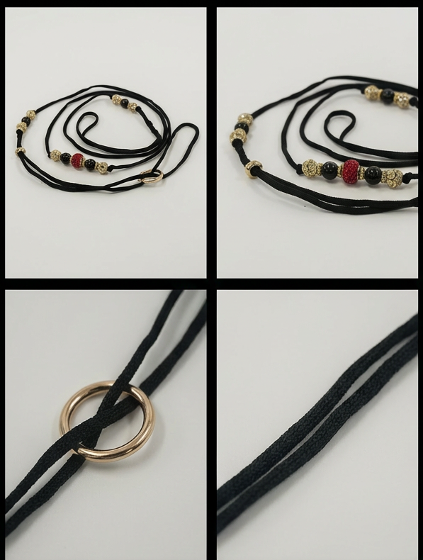 SMYCZ WYSTAWOWA RINGÓWKA LINKA ø 3 130 CM ELEGANCKA STYLOWA